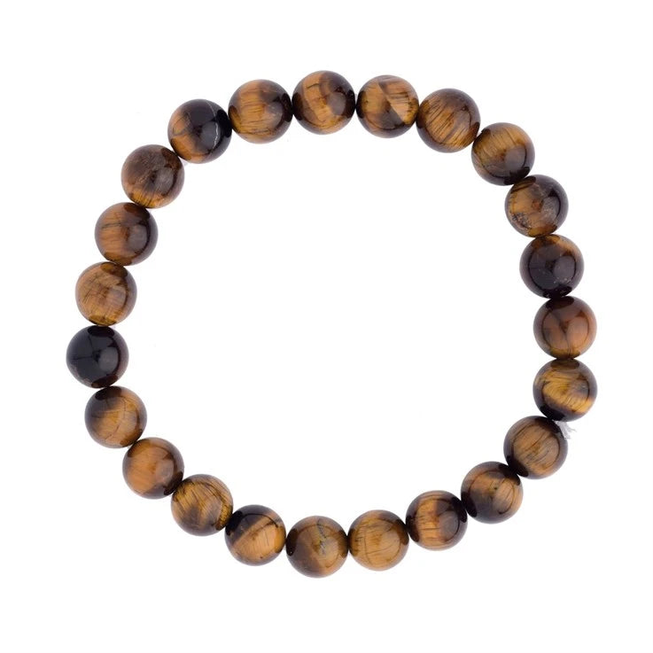 Tiger Eye 8mm Power Bracelet